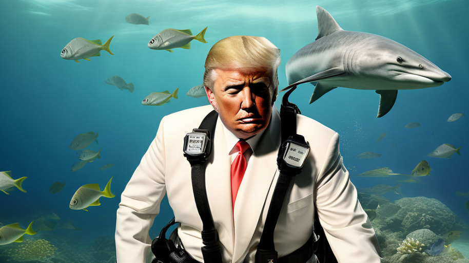 “Shortseller Sharks” Circle Truth Social After Trump/Elon X Livestream… Nice Try, Warren