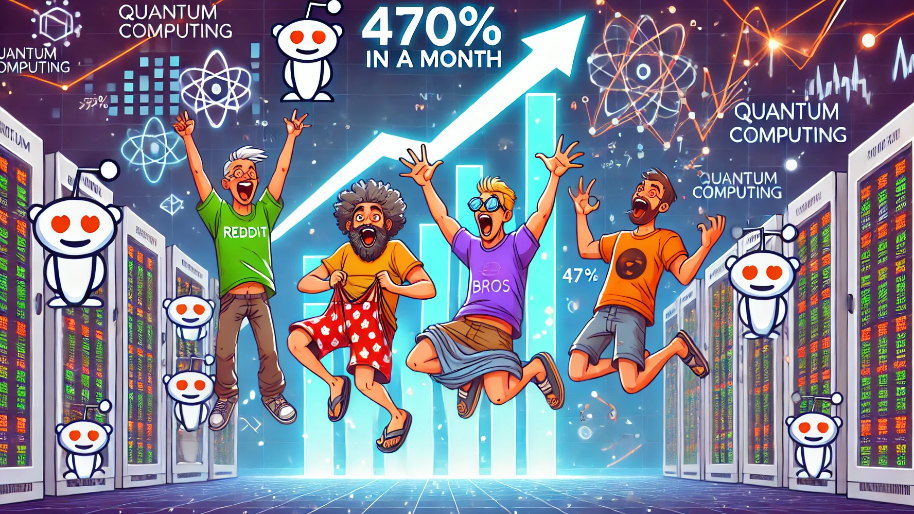 Reddit Bros Are Going Pants-Off for This Quantum Computing Stock Up 470% in a Month
